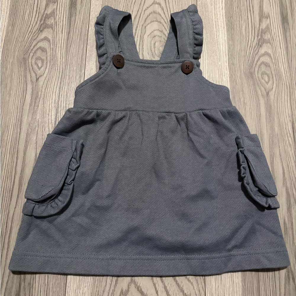 Milkbarn Organic Cotton Baby Girl Dress Size 6/12 Months